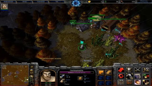 Warcraft 3 Werewolf Transylvania (Варкрафт 3, Трансильвания). Как Не нужно играть на этой карте!