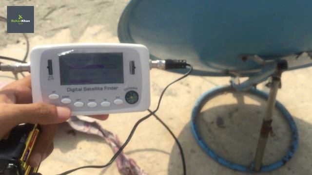 How To Use Digital Satellite Finder To Align Your Dish | Rohan Khan Tech