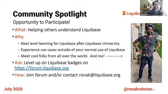 Liquibase Community Meetup | July 16, 2020 смотреть онлайн