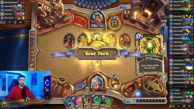 Mill Druid 5.0 Is Upgraded To Burn Opponent's Decks All Day At Titans Mini-Set | Hearthstone смотреть онлайн