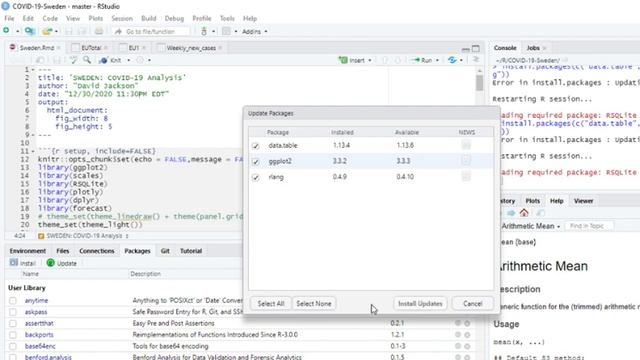 SQLite DB: Coronavirus Data (2020-12-31) смотреть онлайн