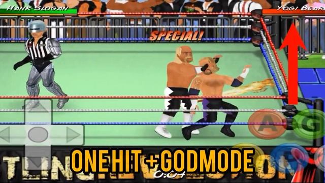 Wrestling Revolution 2D Mod V0.040|GODMODE+ONEHIT|@playrockergaming-PRG смотреть онлайн