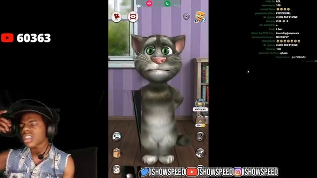 IShowSpeed Gets MAD At Ben While Playing Talking Tom (FULL VIDEO) смотреть онлайн