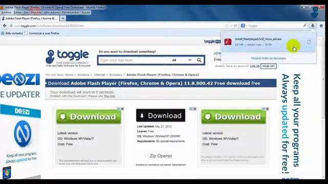 Adobe Flash Player Quick Video Tutorial Free Download смотреть онлайн