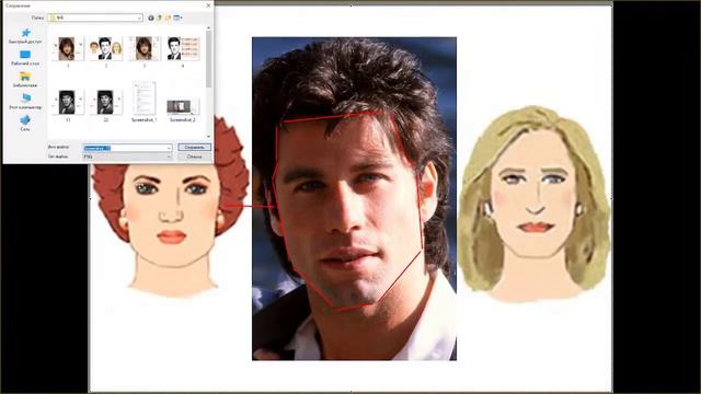 Форма лица Джона Траволта. Стилевые типажи с Татьяной Маменко смотреть онлайн