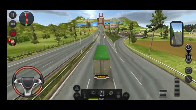 DİREKSİYONLU TIR OYUNLARI // MERCEDES BENZ ACTROS 18 // TRUCK SIMULATOR // ANDROID GAMEPLAY смотреть онлайн