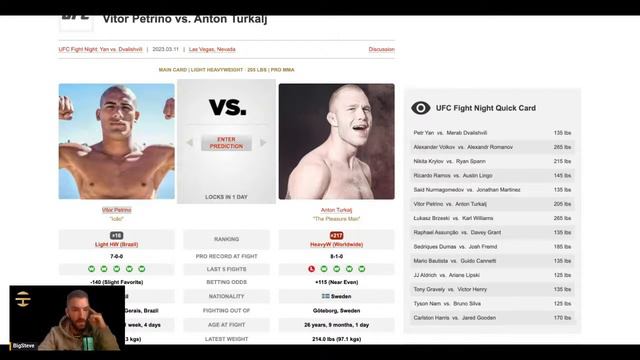 Big Brain MMA Podcast #58 | UFC Vegas 71: Yan V Dvalishvili | BigSteve смотреть онлайн