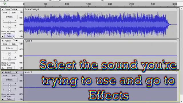 How to make VHS sound in Audacity смотреть онлайн