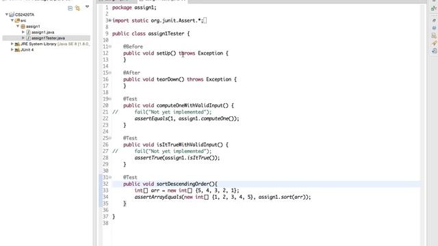 JUnit 4 and Eclipse Basics смотреть онлайн