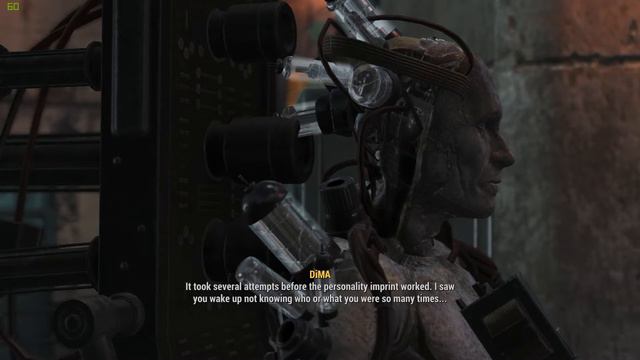 Fallout 4: Far Harbor DLC - Nick Valentine Meets DiMA (Nick and DiMA Are Brothers?) смотреть онлайн