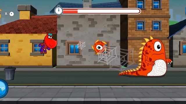 Гиппо герои спасают Гиппо городок.