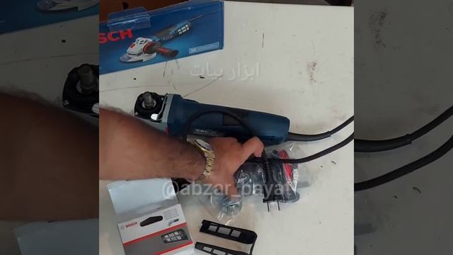 مینی فرز ۱۹۰۰ وات دیمردار بوش GWS 19-125 cie small angle grinder bosch 1900 watt پر قدرت ترین دنیا смотреть онлайн