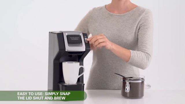 Hamilton Beach FlexBrew Single Serve Coffee Maker 49974C & 49979C смотреть онлайн