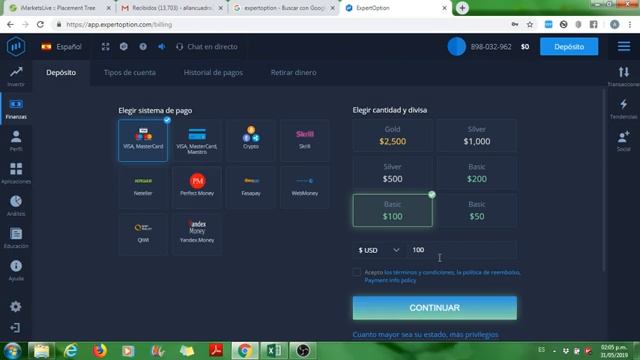 Abrir Cuenta en EXPERTOPTION смотреть онлайн