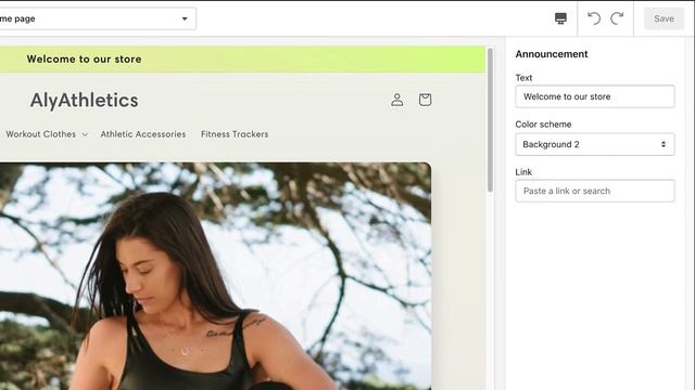 How to edit an announcement bar in Shopify Online Store 2.0 || Shopify Help Center смотреть онлайн