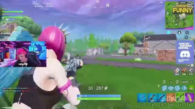 Tfue & Streamers REACT To *LAZY SHUFFLE* NEW DANCE/EMOTE MOVE IN FORTNITE! (Tfue, Ninja, Cizzorz) смотреть онлайн