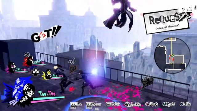 Обзор Persona 5 Strikers на русском языке