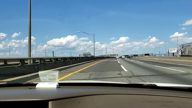 Нью-Йорк. Американские дороги-какие они? Едем в штат Нью-джерси. смотреть онлайн