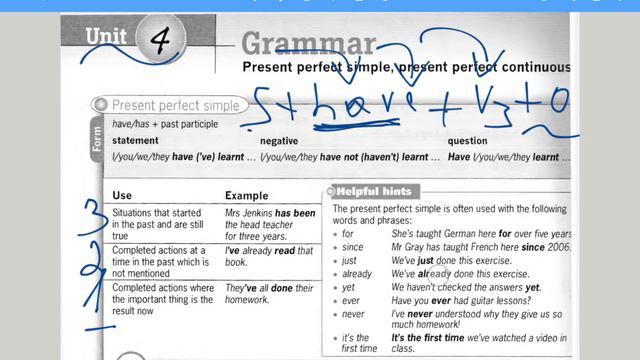 Destination B1. Unit 4. Present Perfect Simple/Continuous смотреть онлайн