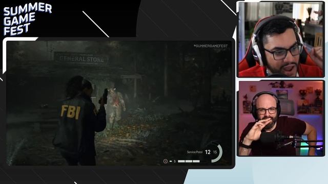 Alan Wake 2 Summer Game Fest Trailer Reaction смотреть онлайн