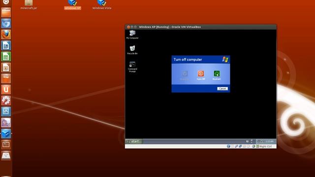 Using Virtualbox to run WinXP inside Ubuntu 12.04 смотреть онлайн