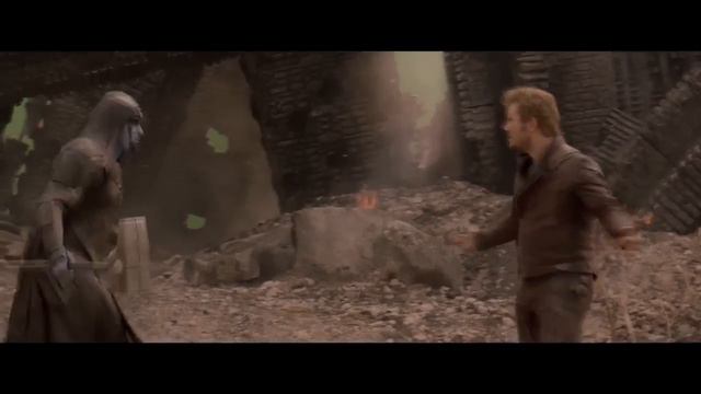 Star-Lord Dance Off With Ronan, Gamora & Drax (Guardians Of The Galaxy)