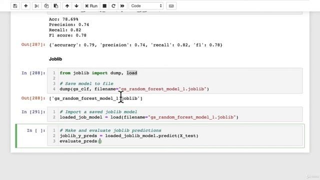 117 Saving And Loading A Model 2 | Scikit-learn Creating Machine Learning Models смотреть онлайн