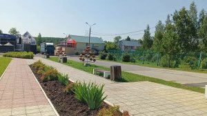 Фасад парка.