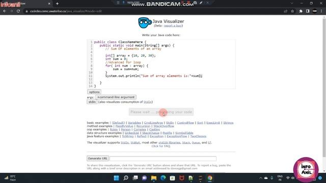 Java Visualizer | Powerful Online Java Tool | Infoanil смотреть онлайн