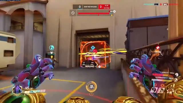 Overwatch XBOX ONE - Multiplayer Competitive Mercy & Zenyatta On Hollywood -Season 18 смотреть онлайн