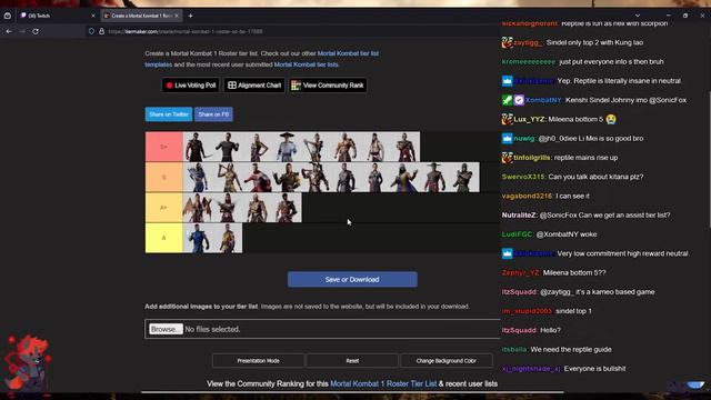 SonicFox - I'm Ready To Share My Tier List 【Mortal Kombat 1】 смотреть онлайн