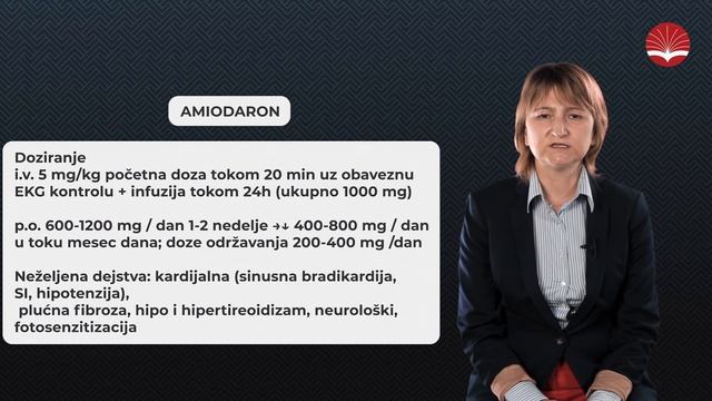 Farmakologija kardiovaskularnih lekova - antiaritmici смотреть онлайн