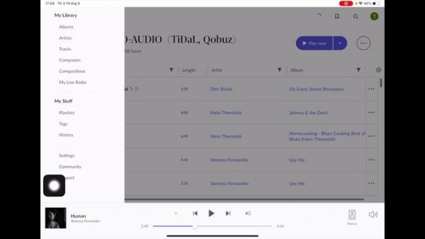 DAC Music Stream Matrix Audio Mini I-4 , chip ES9039Q2M, Support Tidal, Qobuz, LH: 0971593368