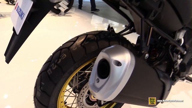 2018 Suzuki V-Strom 1000 XT ABS - Walkaround - 2017 EICMA Milan смотреть онлайн