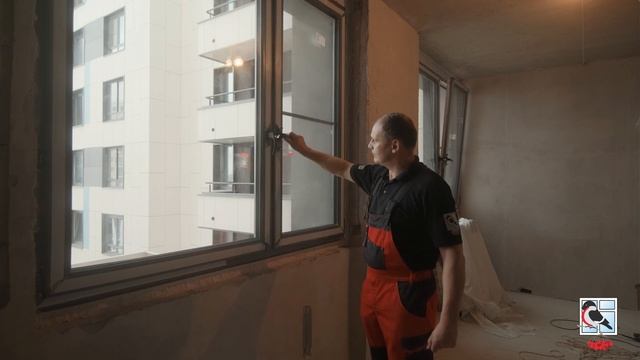 Окна большого размера в двухсторонней ламинации от Снегирей. Особенности монтажа и фурнитуры. смотреть онлайн