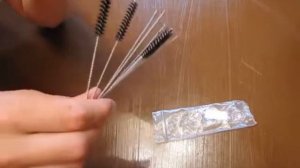 Приспособление для чистки тонких отверстий с Aliexpress