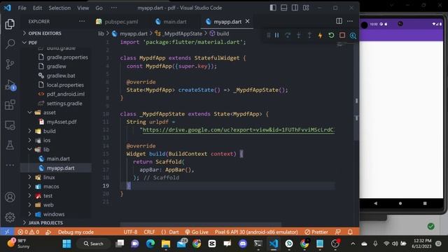 How to create PDF reader application in #flutter (2023) || Easiest way || flutter_cached_pdfview смотреть онлайн