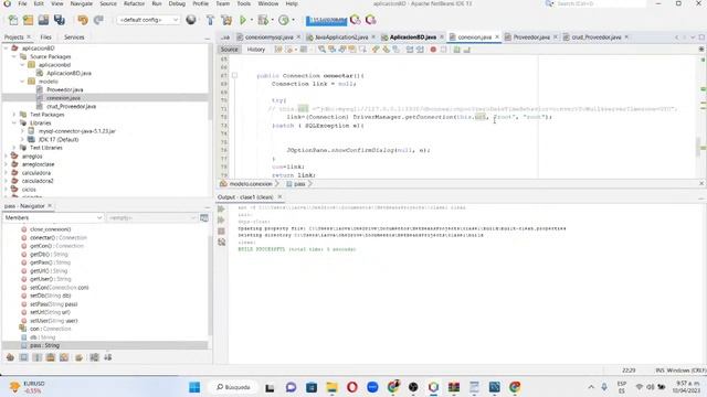 En vivo Cómo conectar Java NetBeans a una base de datos MySQL segunda parte смотреть онлайн