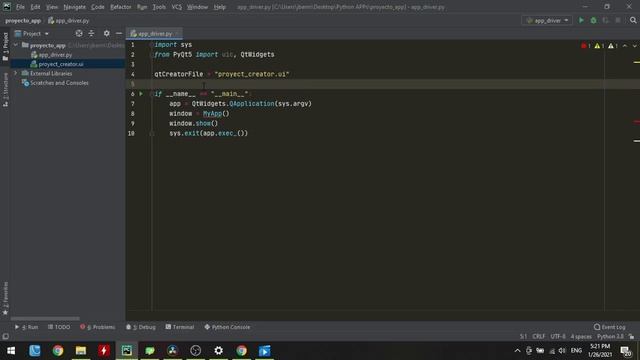 App básica de ingeniería con PyQt5 y QtDesigner смотреть онлайн