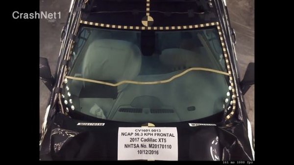 2017 Cadillac XT5 Frontal Crash Test