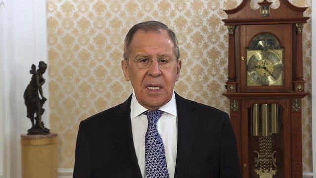 Видео поздравление Министра иностранных дел С.В.Лаврова ко дню дипломатического работника смотреть онлайн