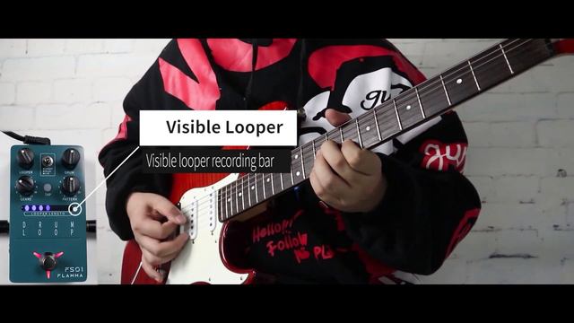 FS01 Drum Machine & Phrase Loop Pedal Official Demo #2 смотреть онлайн