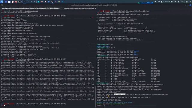 HTB Devzat Walkthrough, CVE-2019-20933 смотреть онлайн