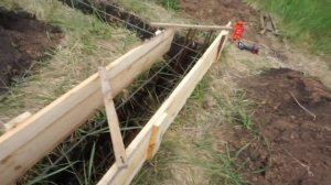 Дом за год 9х9 из газоблока своими руками. Фундамент.