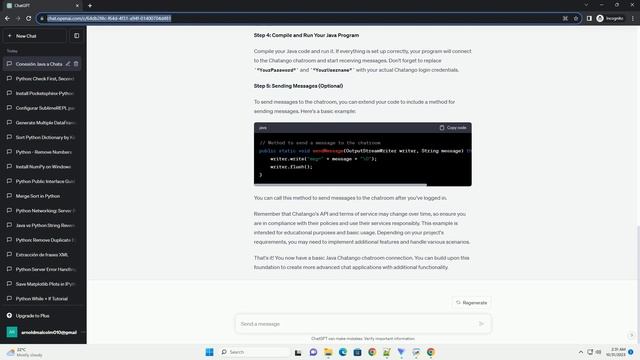 Recode Python or Ruby or PHP to Java Chatango Chatroom connection смотреть онлайн