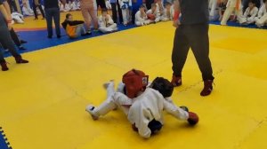 Турнир по Рукопашному бою 15.10.23. среди детей 6 - 7, 8 - 9, 10 - 11 лет.Первый бой Валова Кирилла