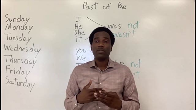 Lesson #7 Ask questions using the past tense Verb “to be” and past time markers vocabulary смотреть онлайн