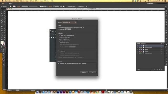 How to Save an Illustrator File Down to an Older Version смотреть онлайн