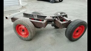 Изготовление рамы мини погрузчика