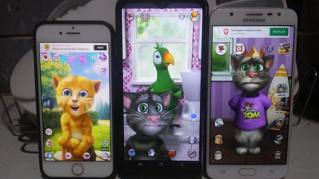 Talking Ginger 2 Echo VS Talking Pierre Echo VS Talking Tom Cat 2 Echo 456 смотреть онлайн